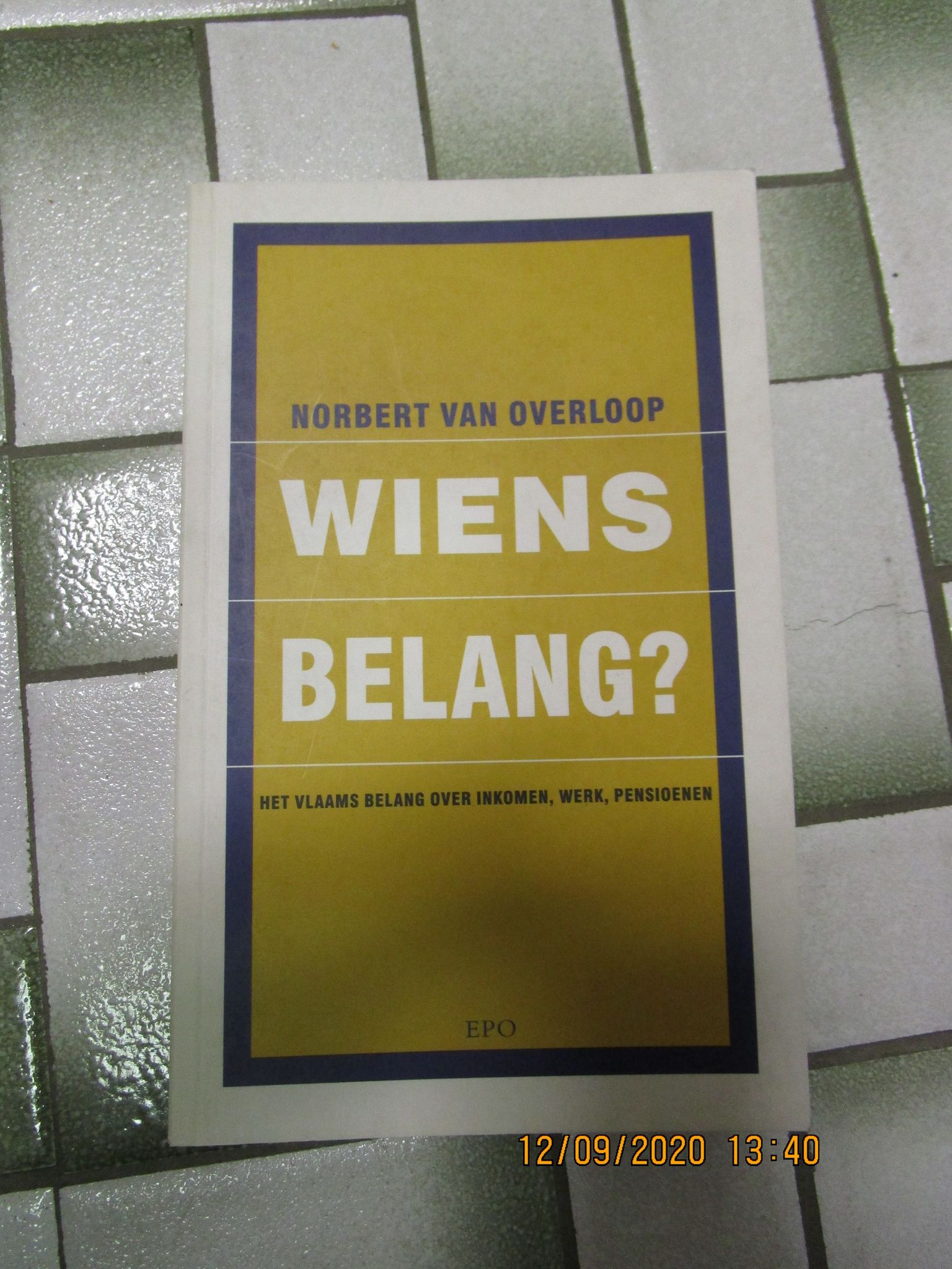 Wiens Belang ? over het Vlaams Blok / Belang