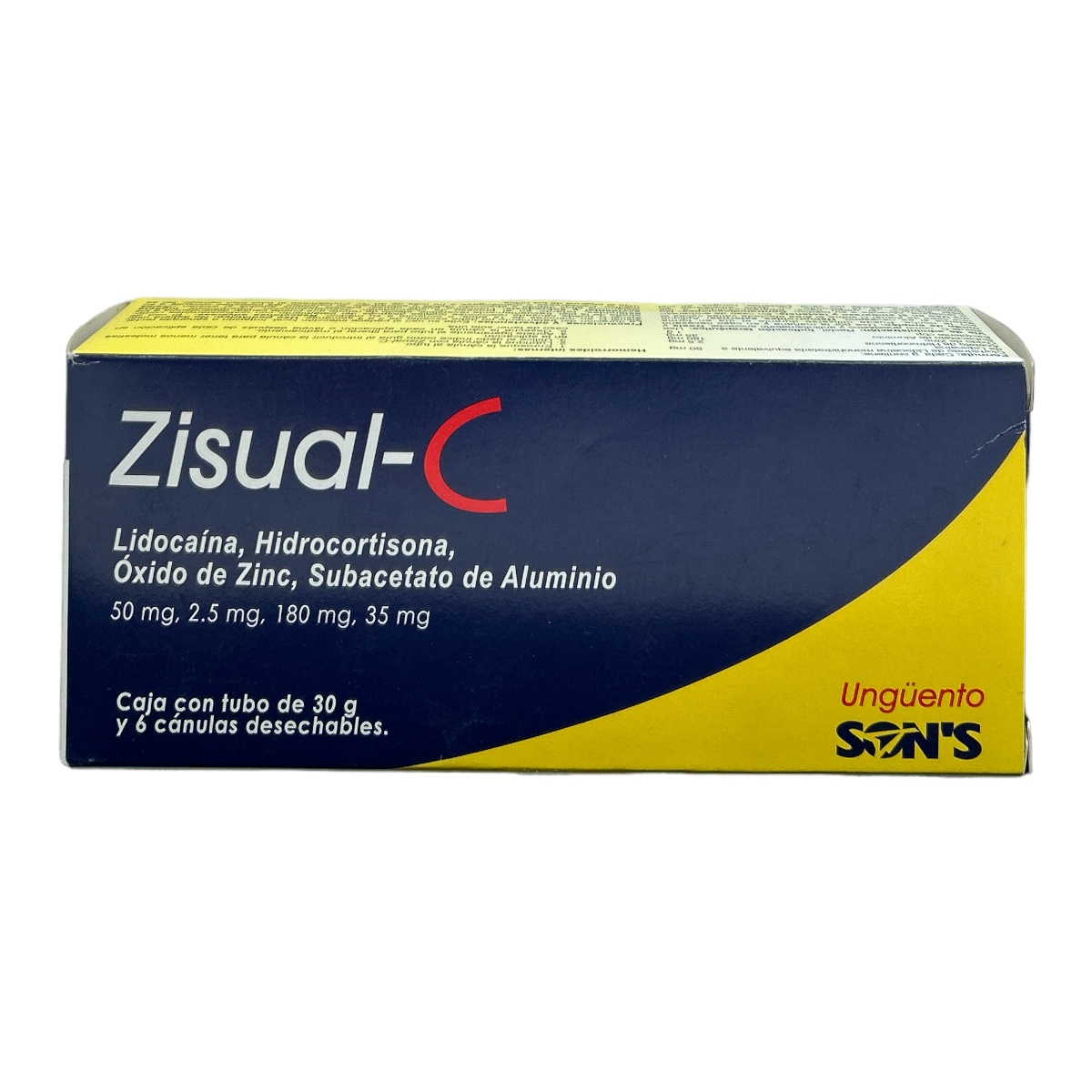 Lidocaina/Hid/Zinc/Al Cra 30g ZISUAL-C