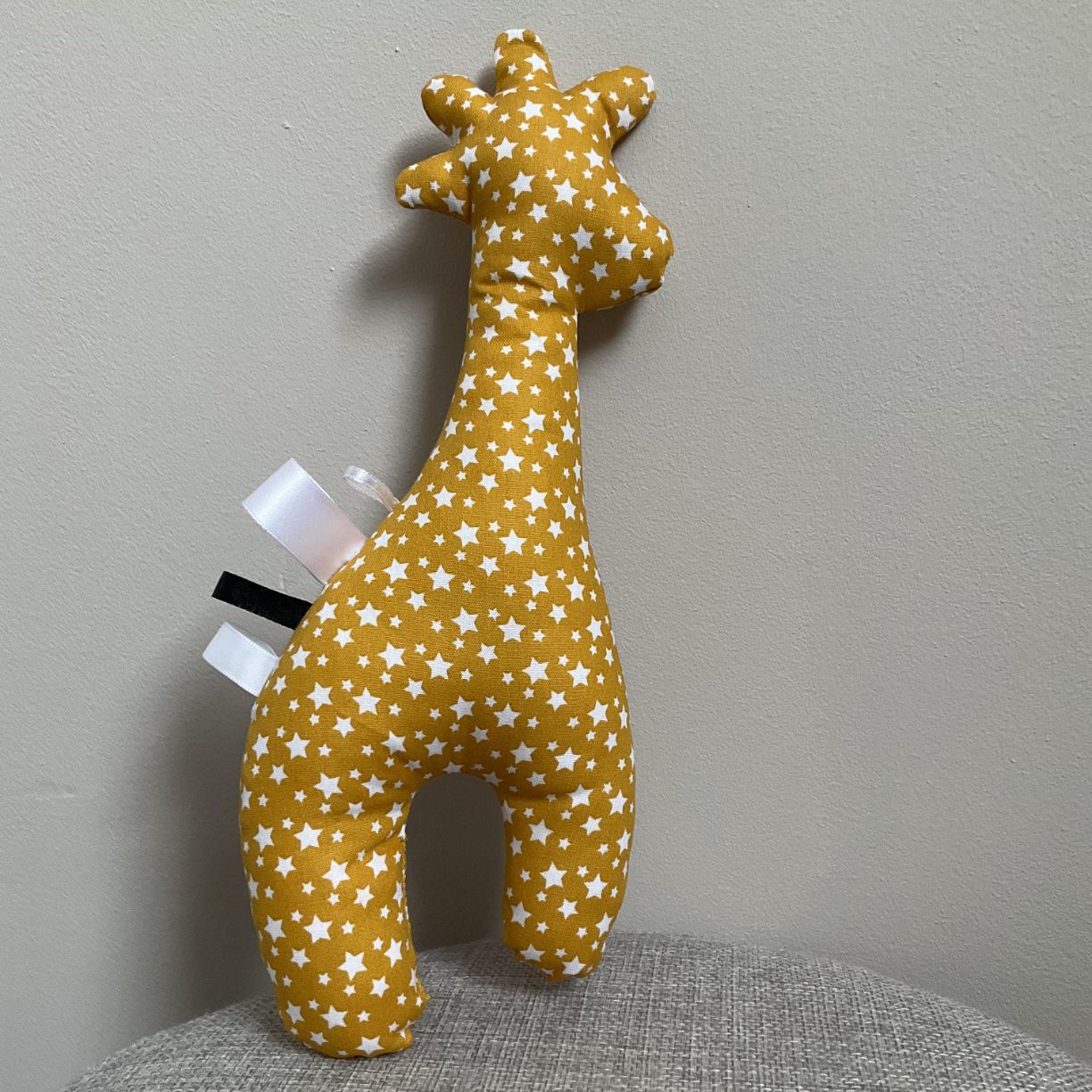 Knuffel Giraffe okergeel