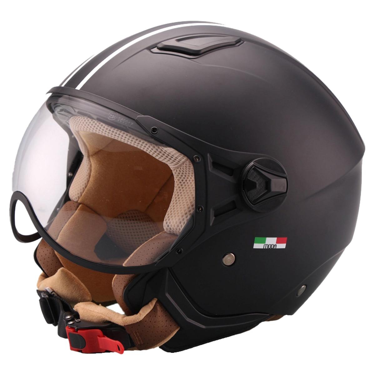 HELMET VITO JET MODA MATT BLACK