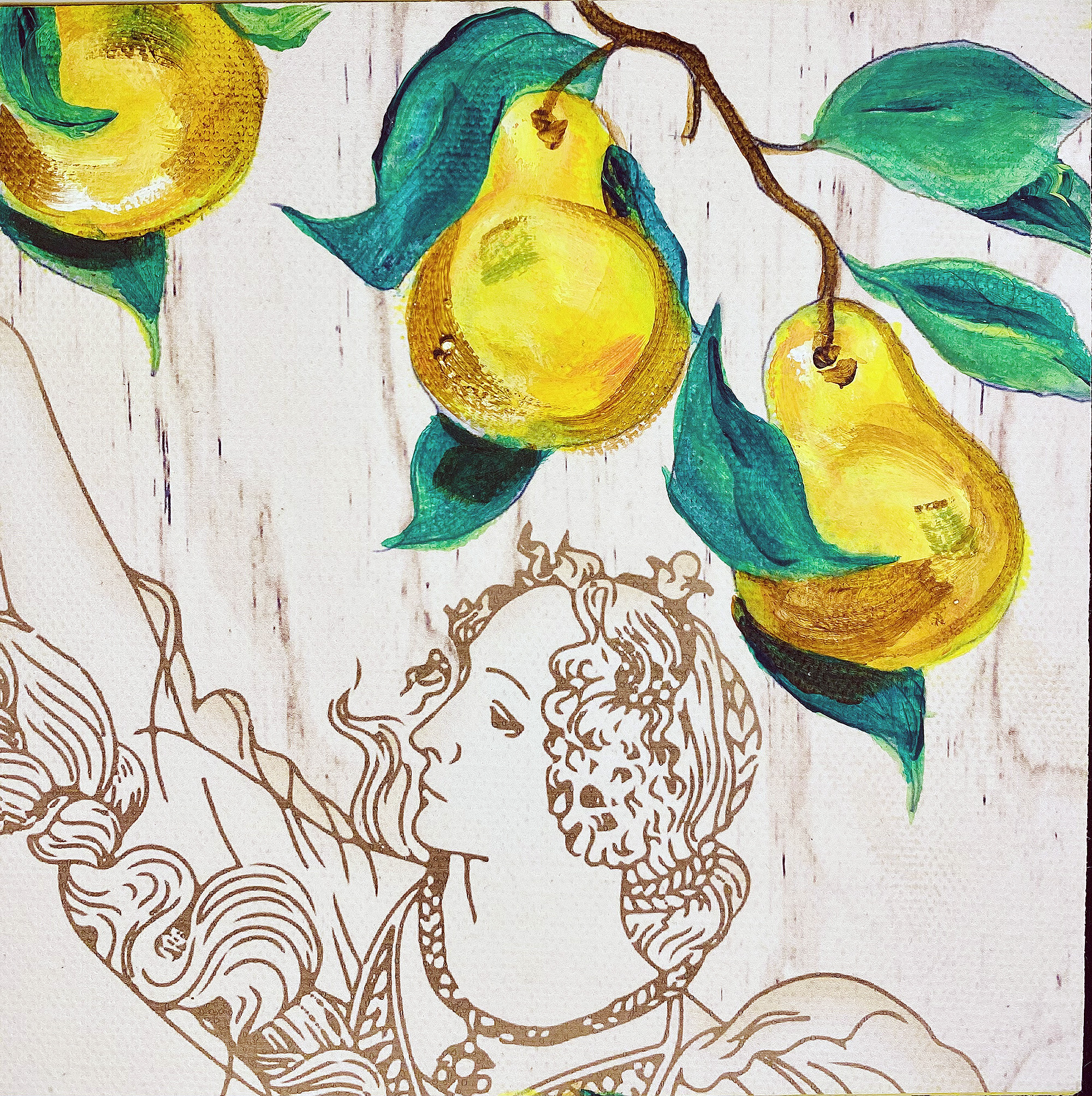 Pears with Maidens TR 003