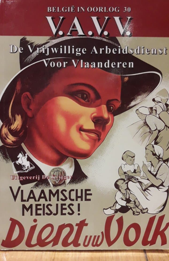 Vrijwillige arbeidsdienst voor Vlaanderen  / Meisjes arbeisdienst brochure 94 blz