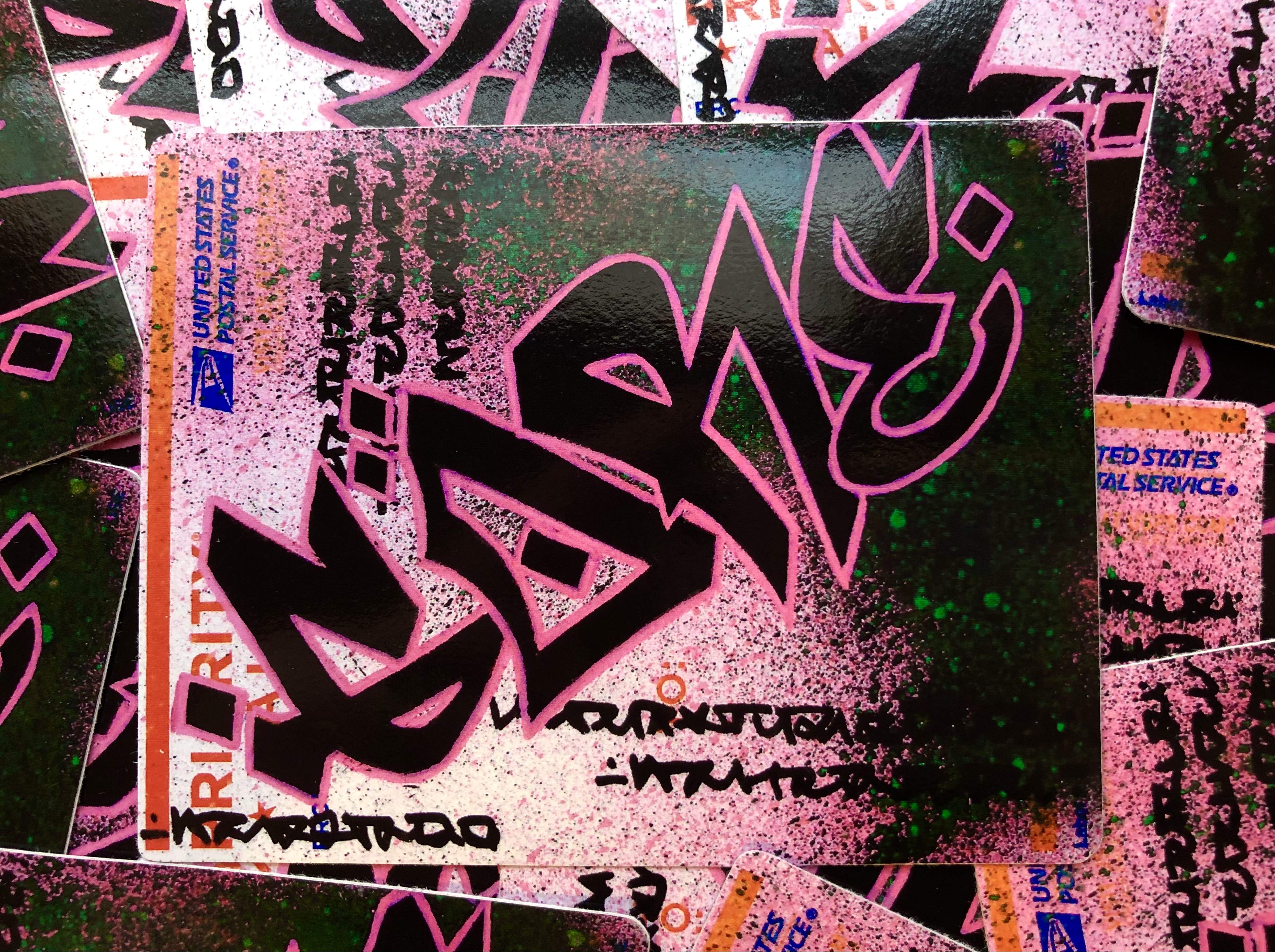 Graffiti Style Vinyl Stickers