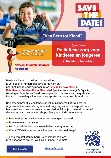 Symposium voor zorgprofessionals Friesland, Groningen, Drenthe en Overijssel