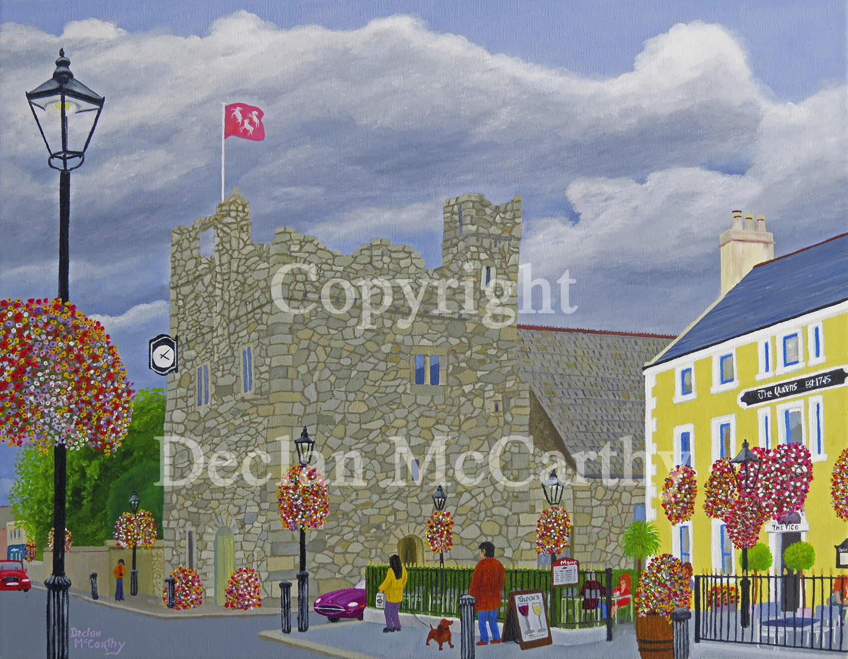 Dalkey Castle And The Queens