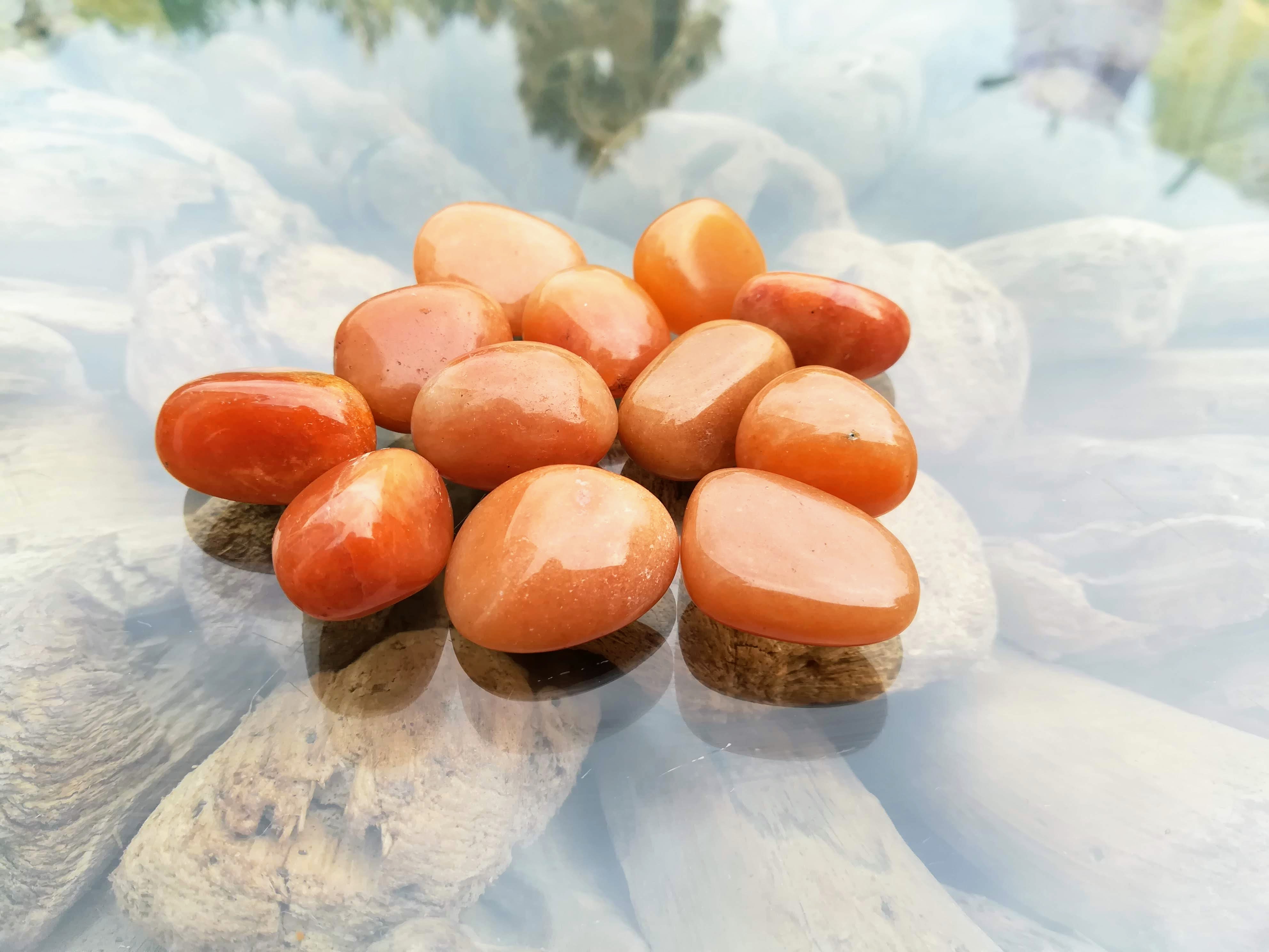 Orange Adventurine Polished Stones
