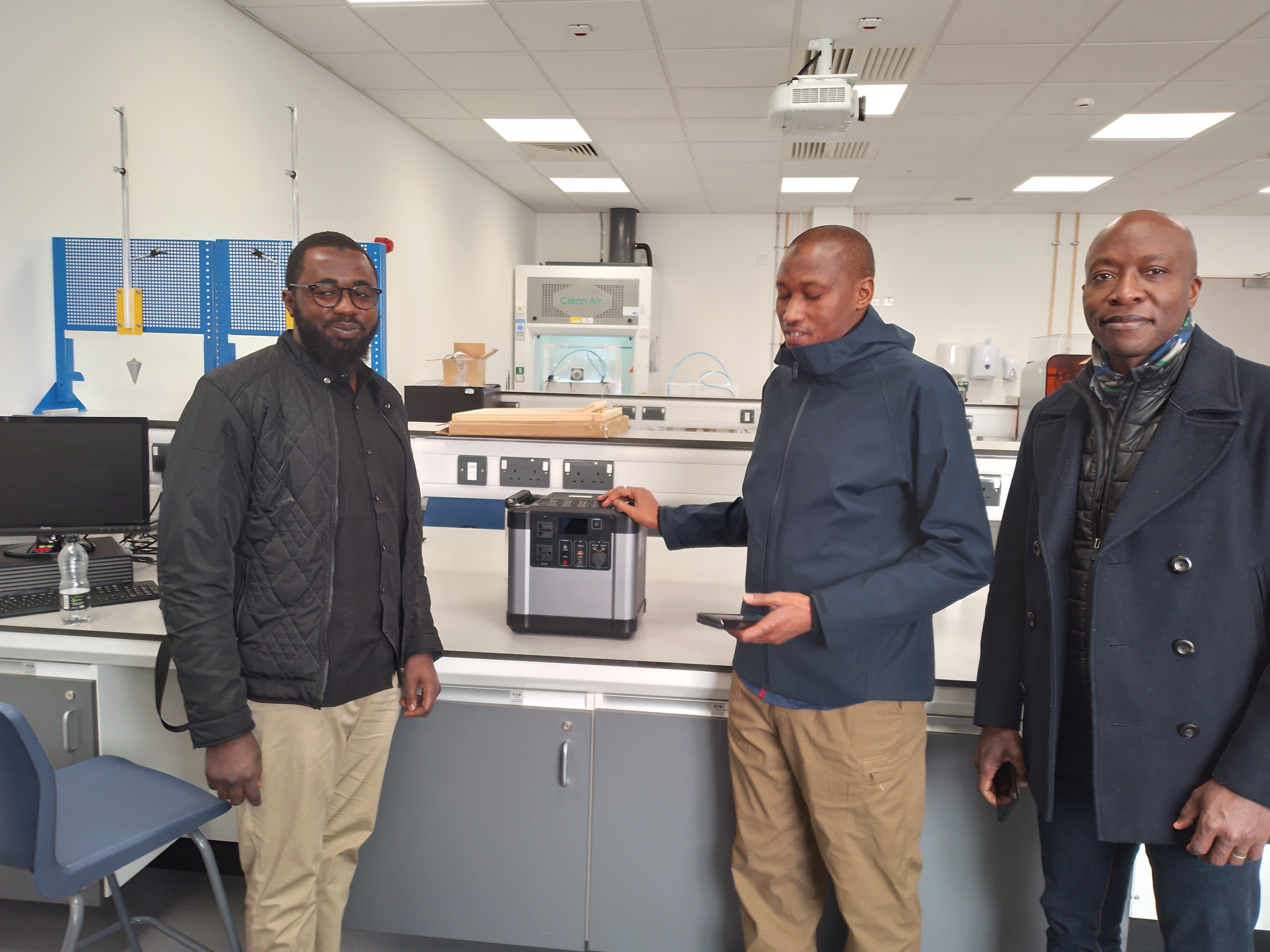 It was a great pleasure to welcome to our R&D facility at the University of Lincoln, the Nigerian High Commissioner Mohammed Sadiq for Investment, High Commissioner, Yakubu Adamu for Finance