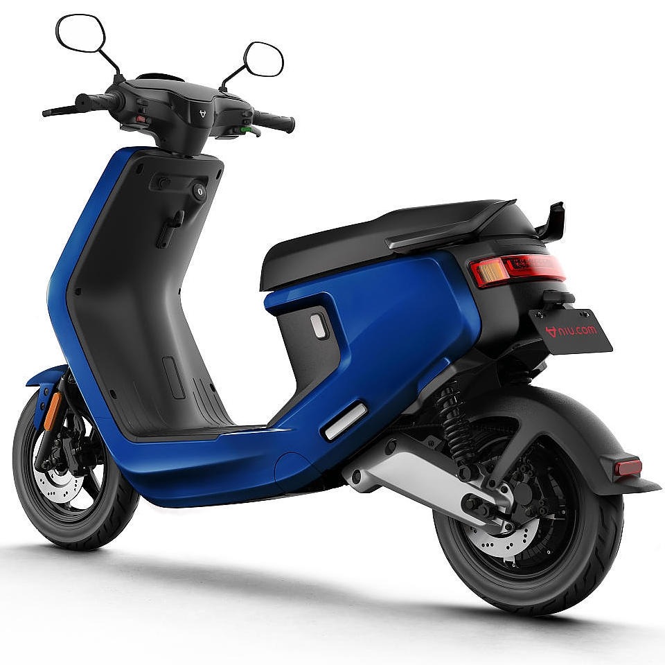 E scooter MQI+ 25 blauw ext