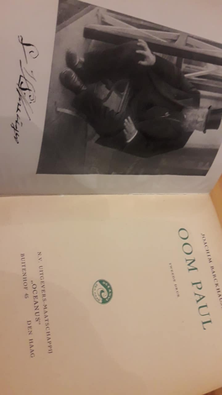 Oom Paul - Paul Kruger eerst president van Zuid - Afrika / Oceanus Den Haag 1941 - 345 blz