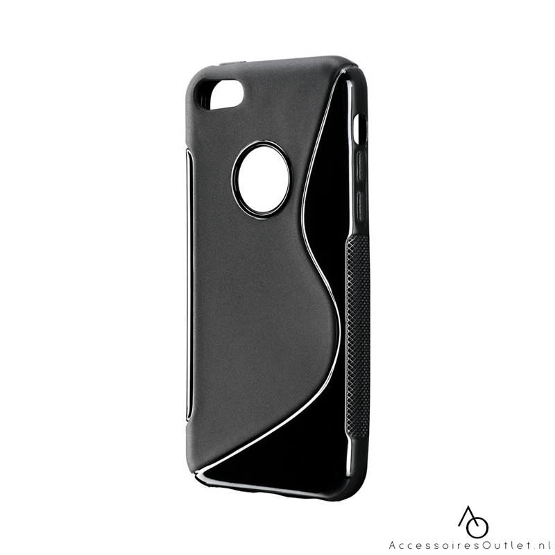 iPhone 7 Plus / 8 Plus - S Line Gel Case hoesje Zwart