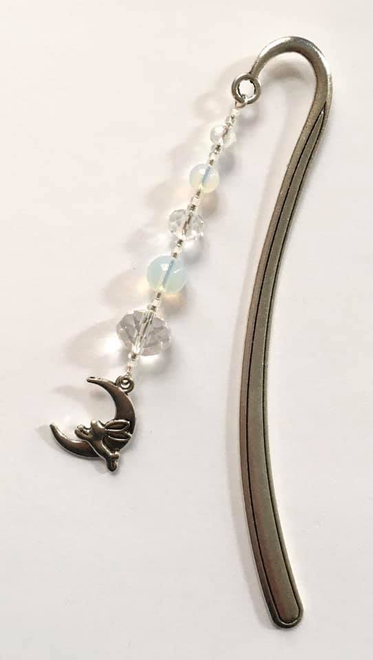 Hare and moon large bookmark