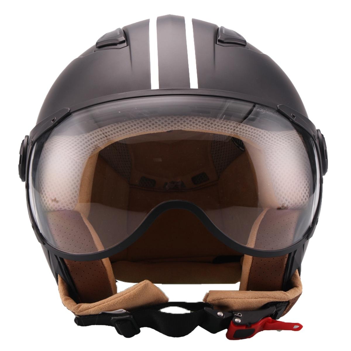 HELMET VITO JET MODA MATT BLACK