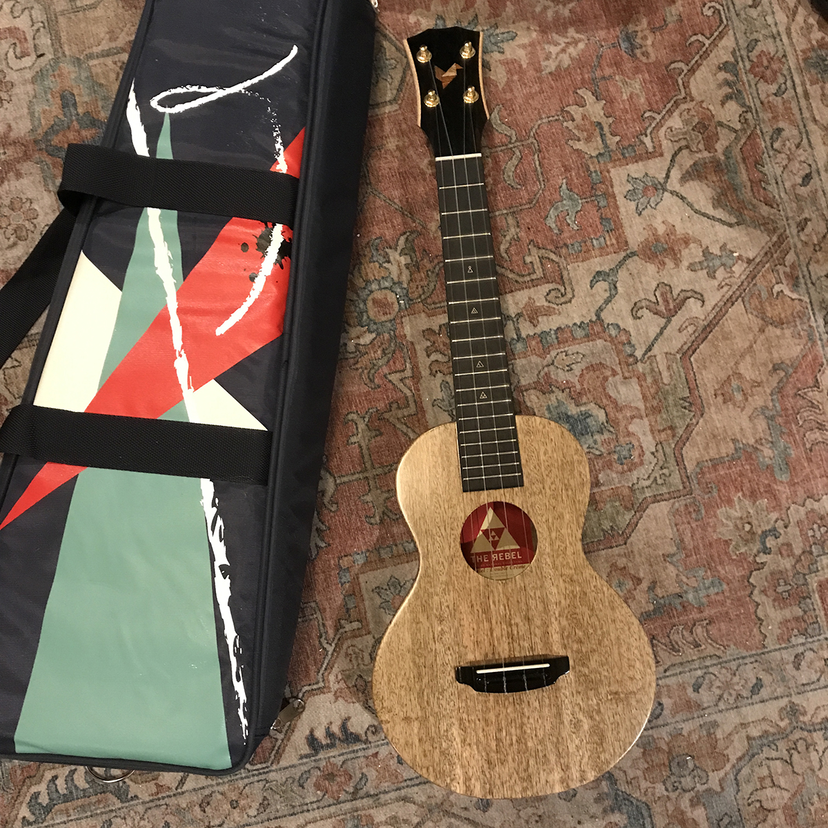 The Rebel ukulele Concert mat