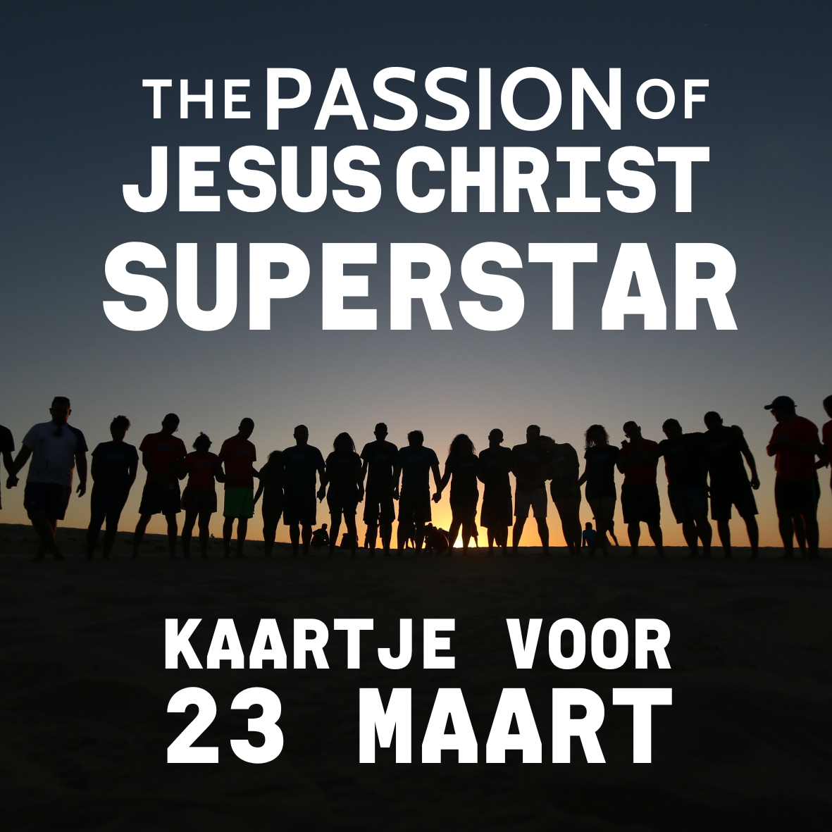 The Passion of Jesus Christ Superstar, zaterdag 23 maart 2024, After Party met DJ