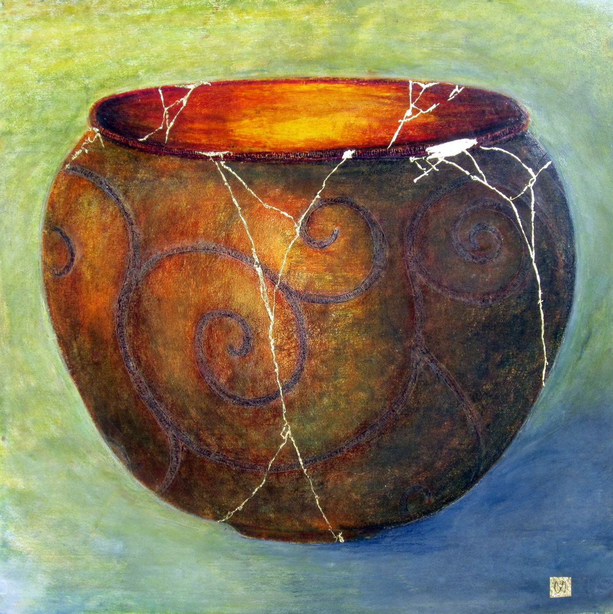 Awen - the Cauldron of Ceridwen by Mary WallaceJPG
