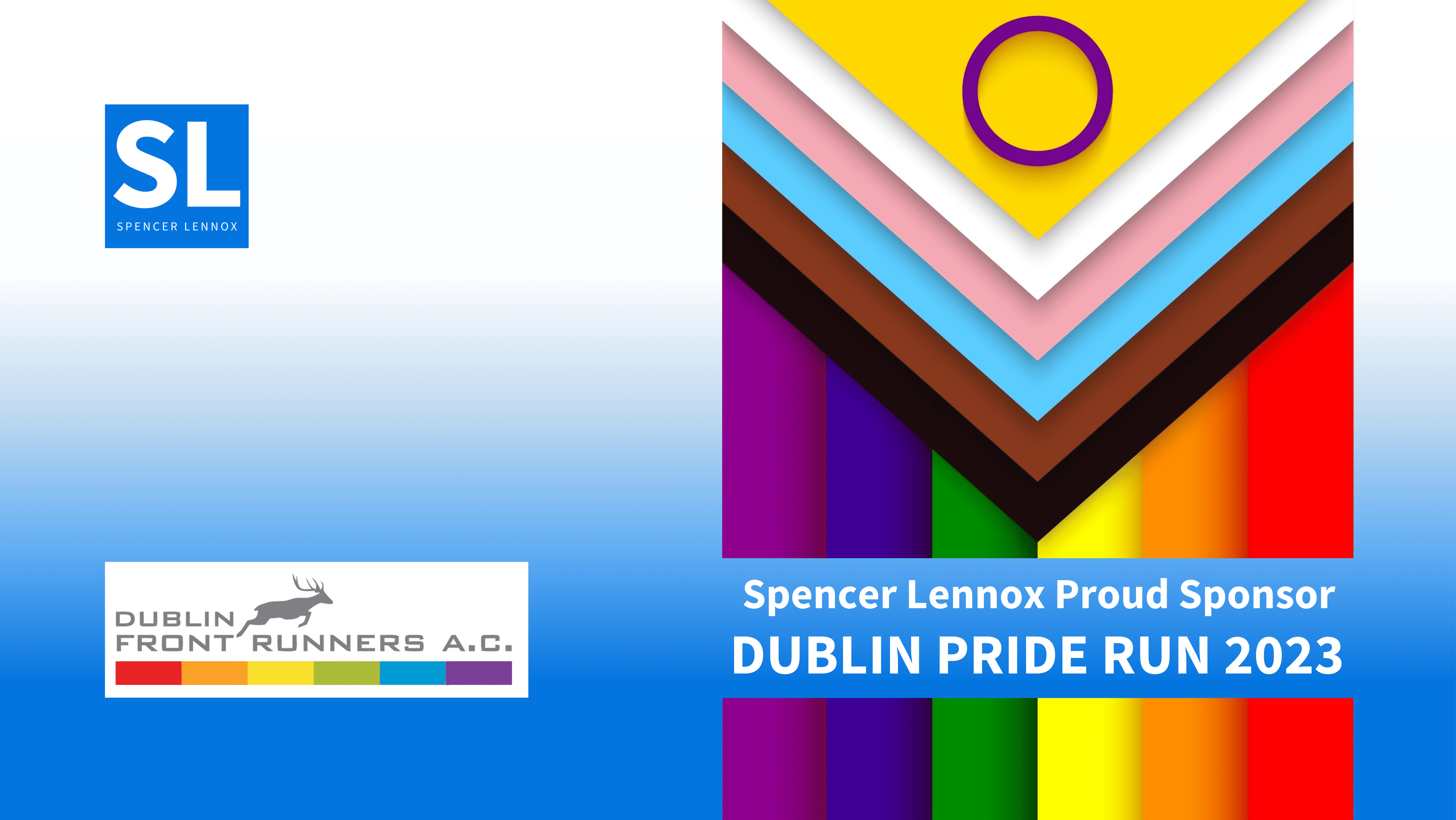 Spencer Lennox is proud sponsor of the Dublin Pride Run 2023