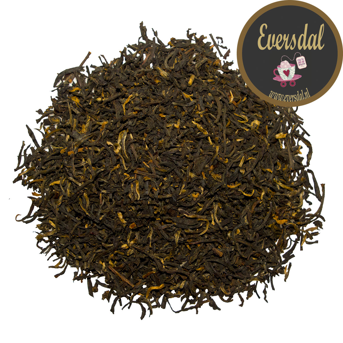 Zwarte thee naturel - Yunnan FOP (Flowery Orange Pekoe)