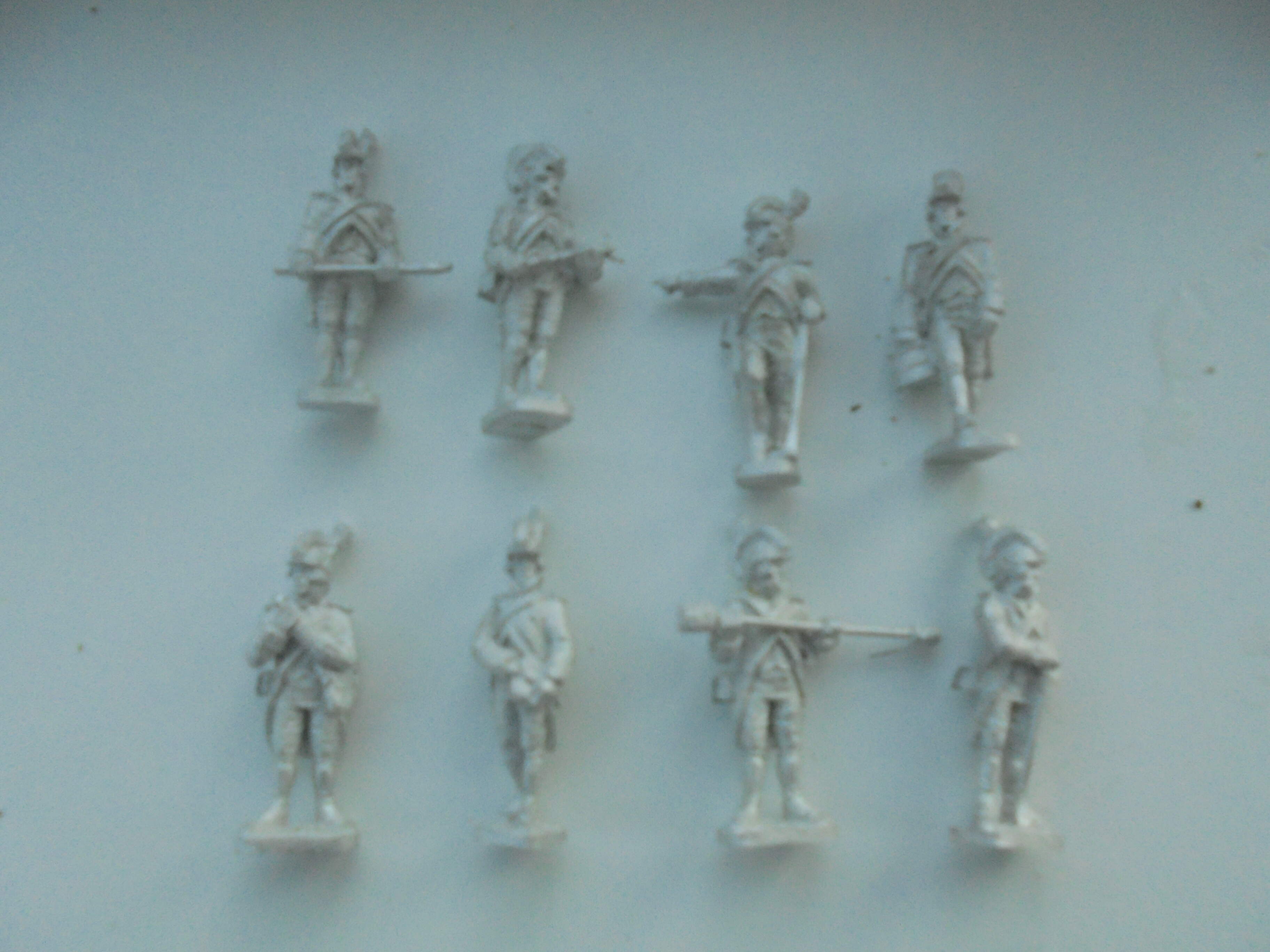 Soldiers of the Ancien Regime Artillery Crew and Gun