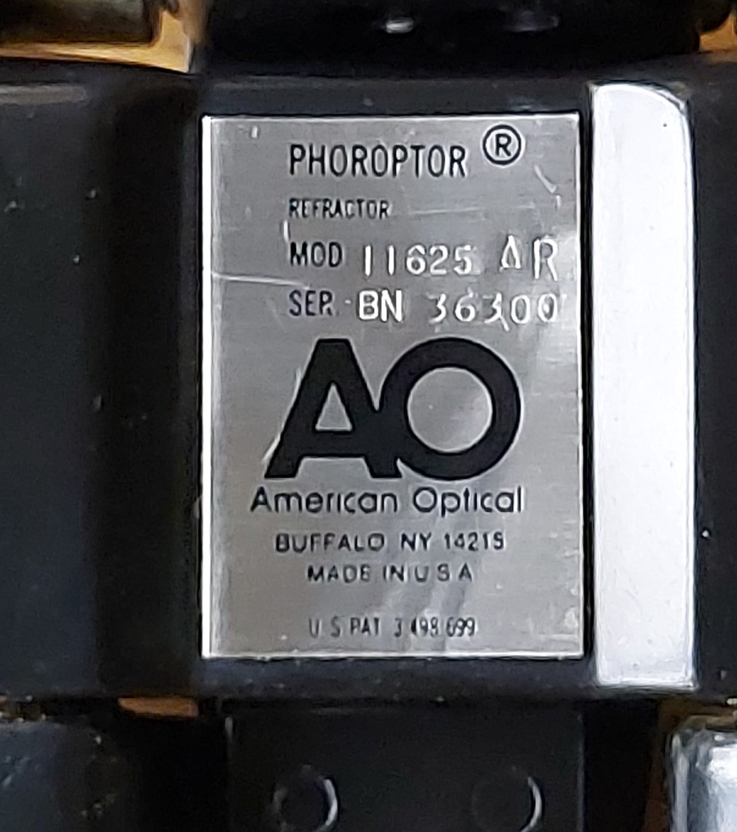 American Optical Phoroptor