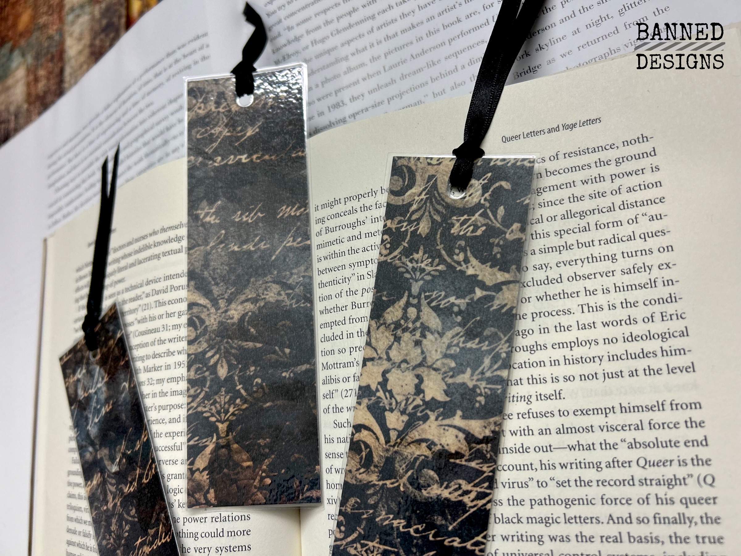 Vintage Fleur De Lis Bookmarks
