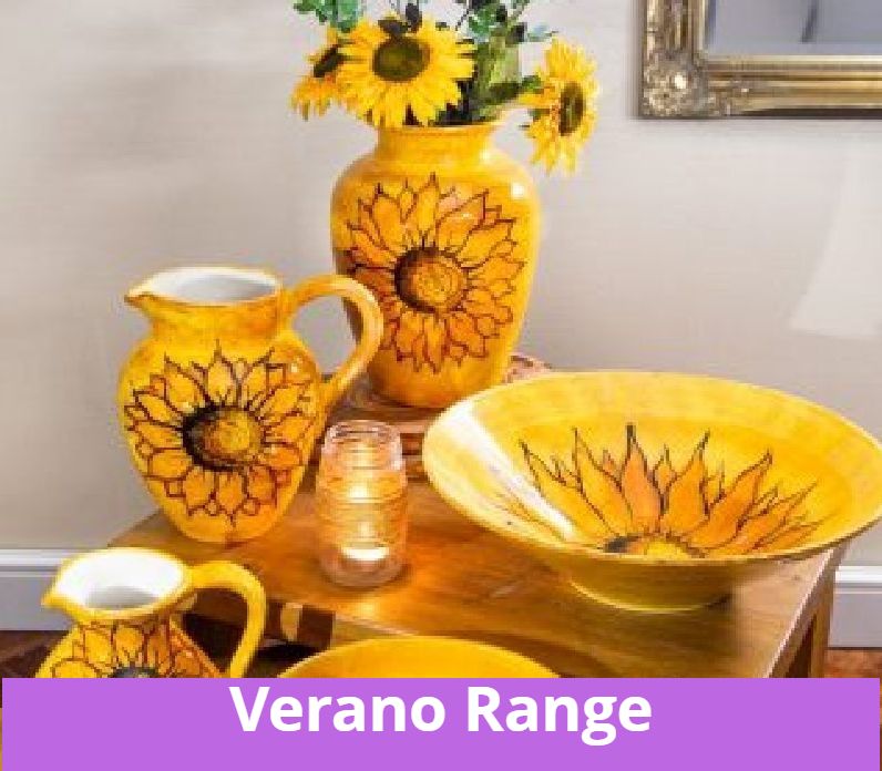 The Verano range of Spanish Ceramics from Brambles Deli