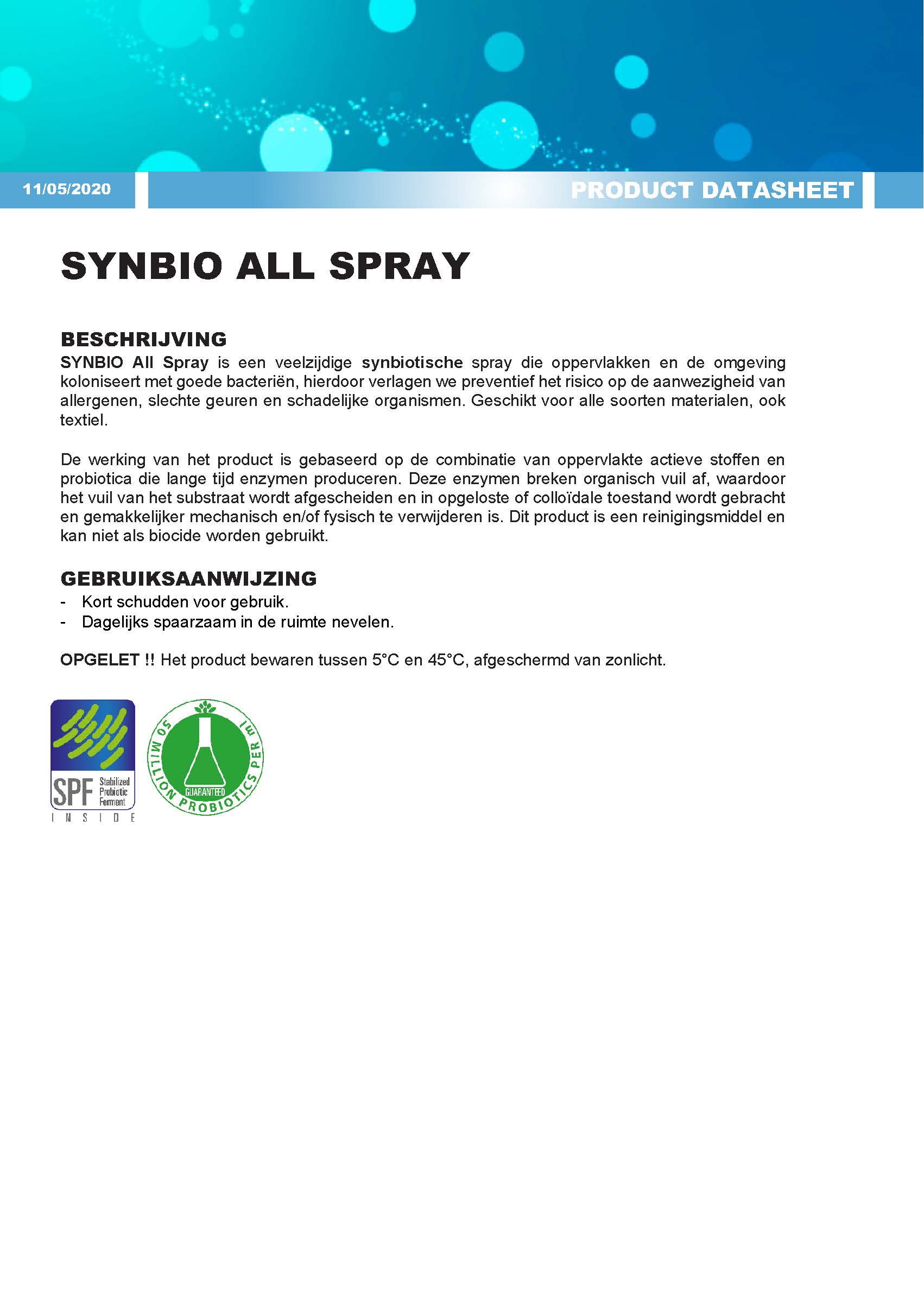60931  Synbio All Spray 200 ml