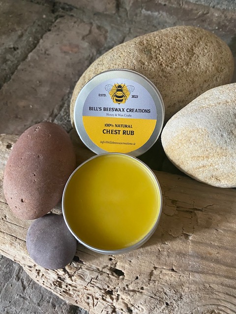100% Natural Beeswax Chest Rub