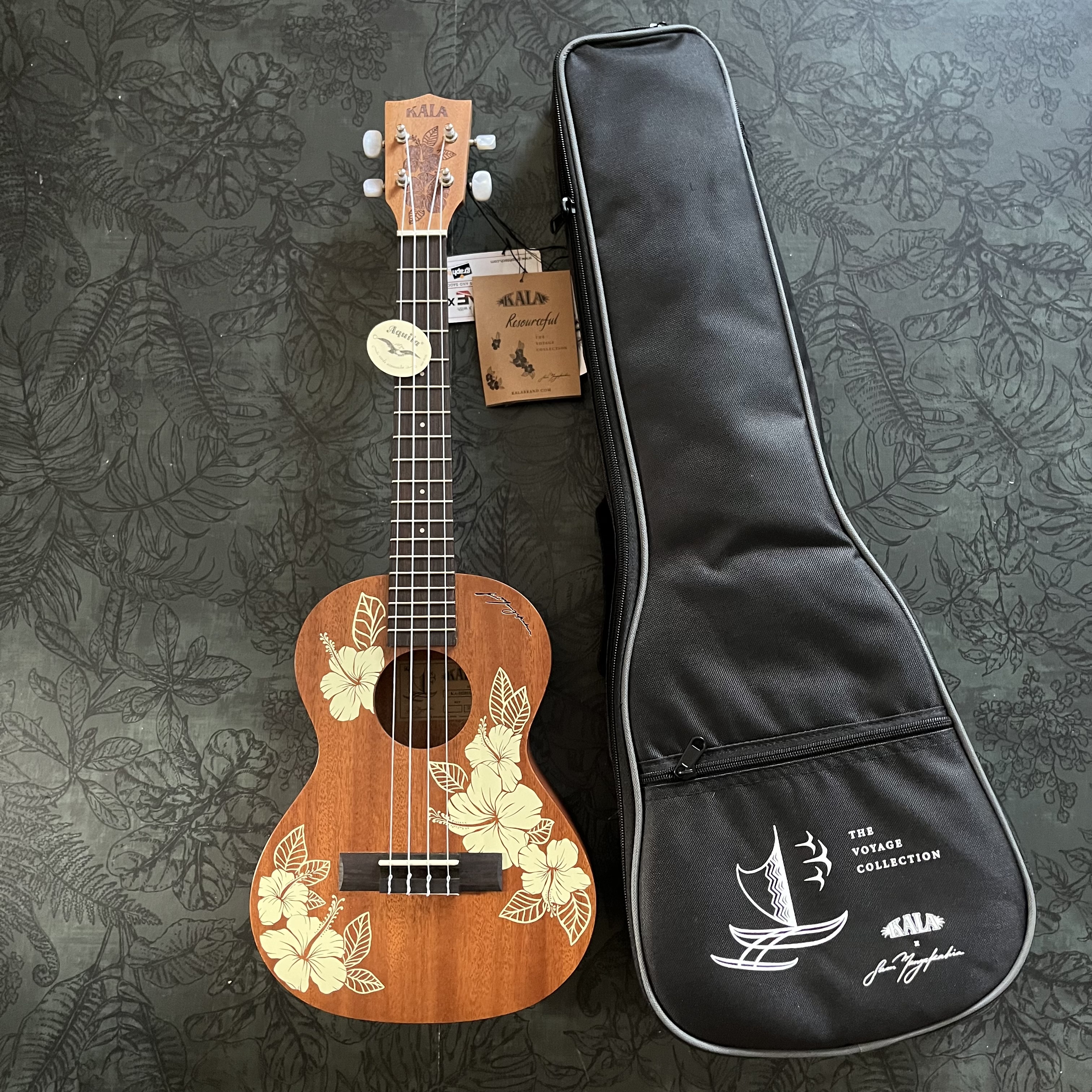 Kala Hibiscus Tenor Ukulele