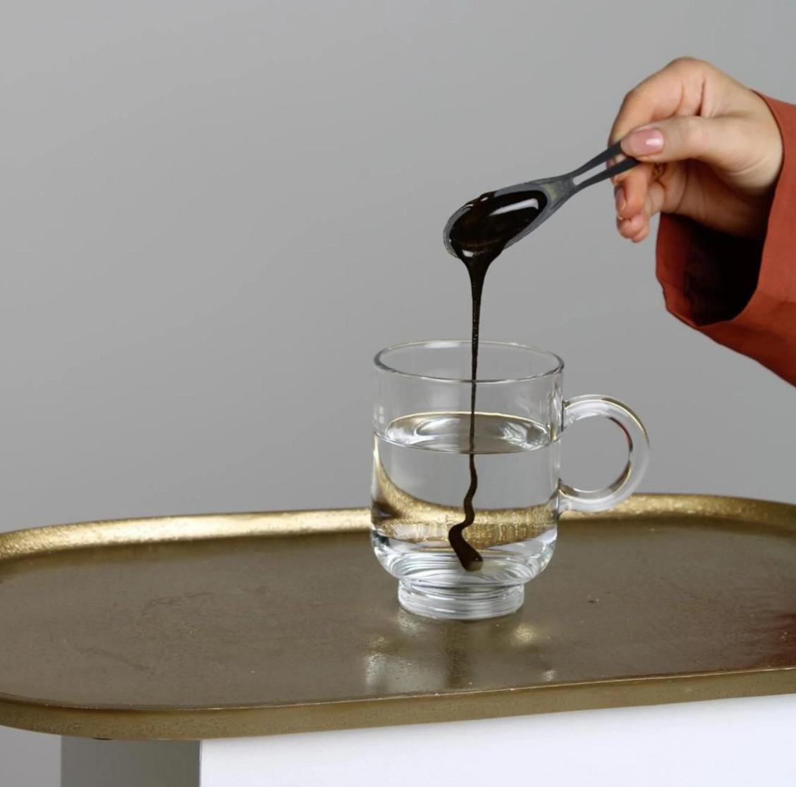 Matcha Tea Spoon -  Honing lepel met Matcha