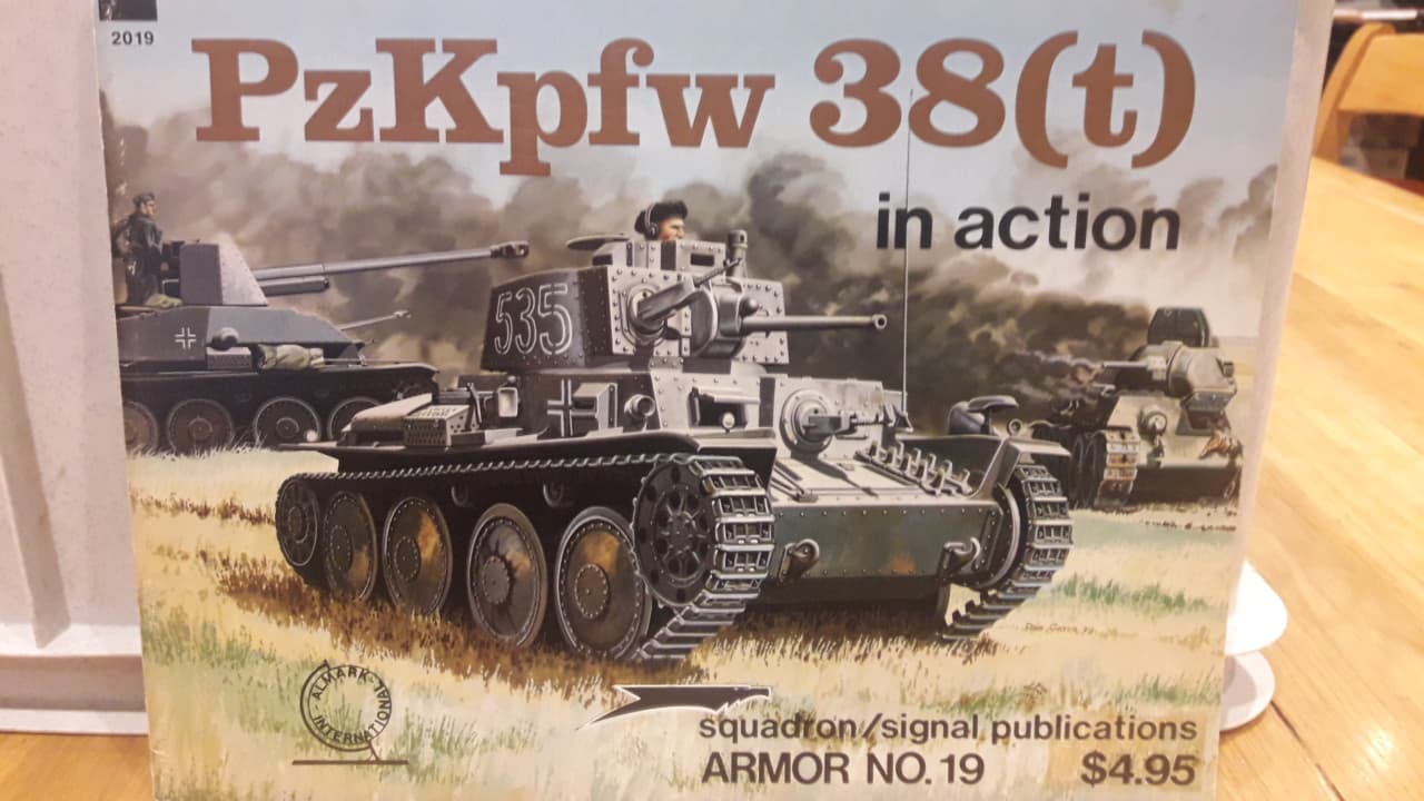 PzKpfw 38 (t) in action / squadron/signal publications