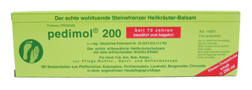 Heilkräuter-Balsam Pedimol 200