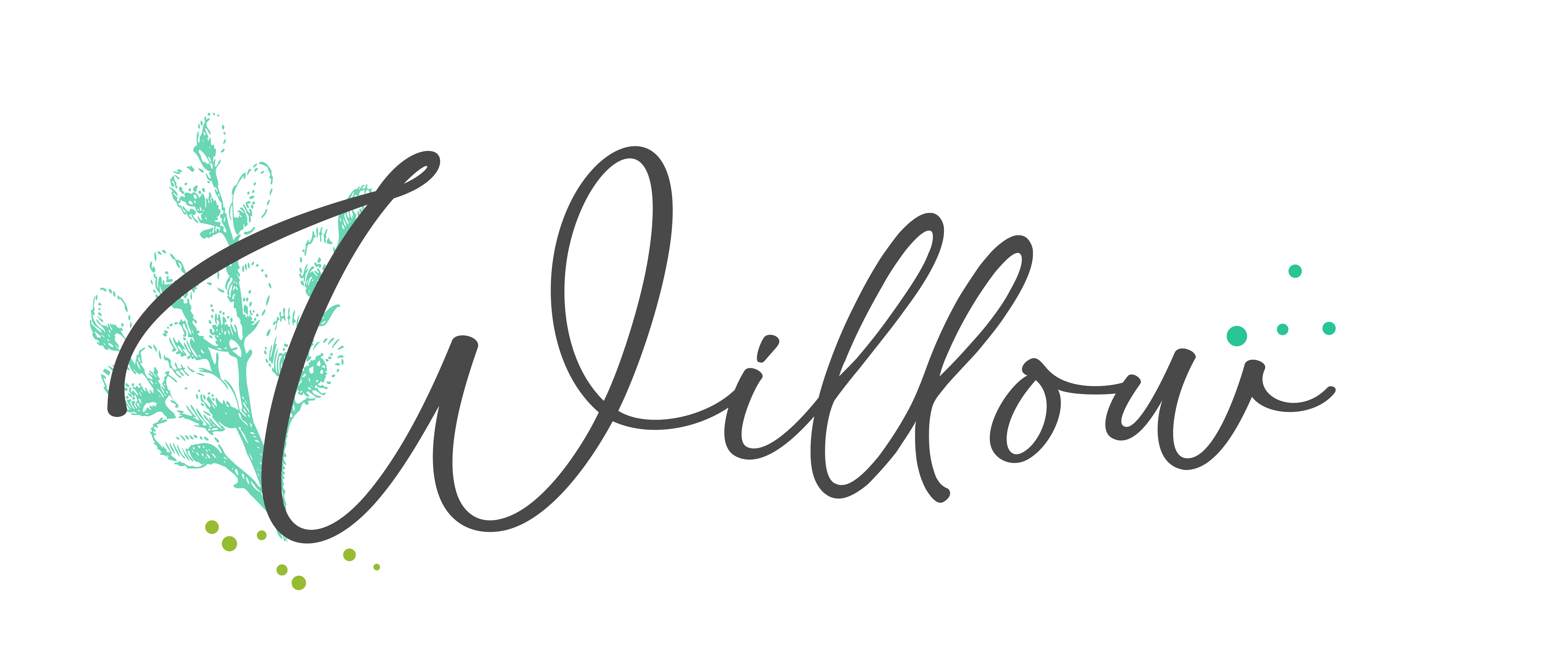 Willow's logo, the funeral wreath specialist for Kirkcudbright and Castle Douglas