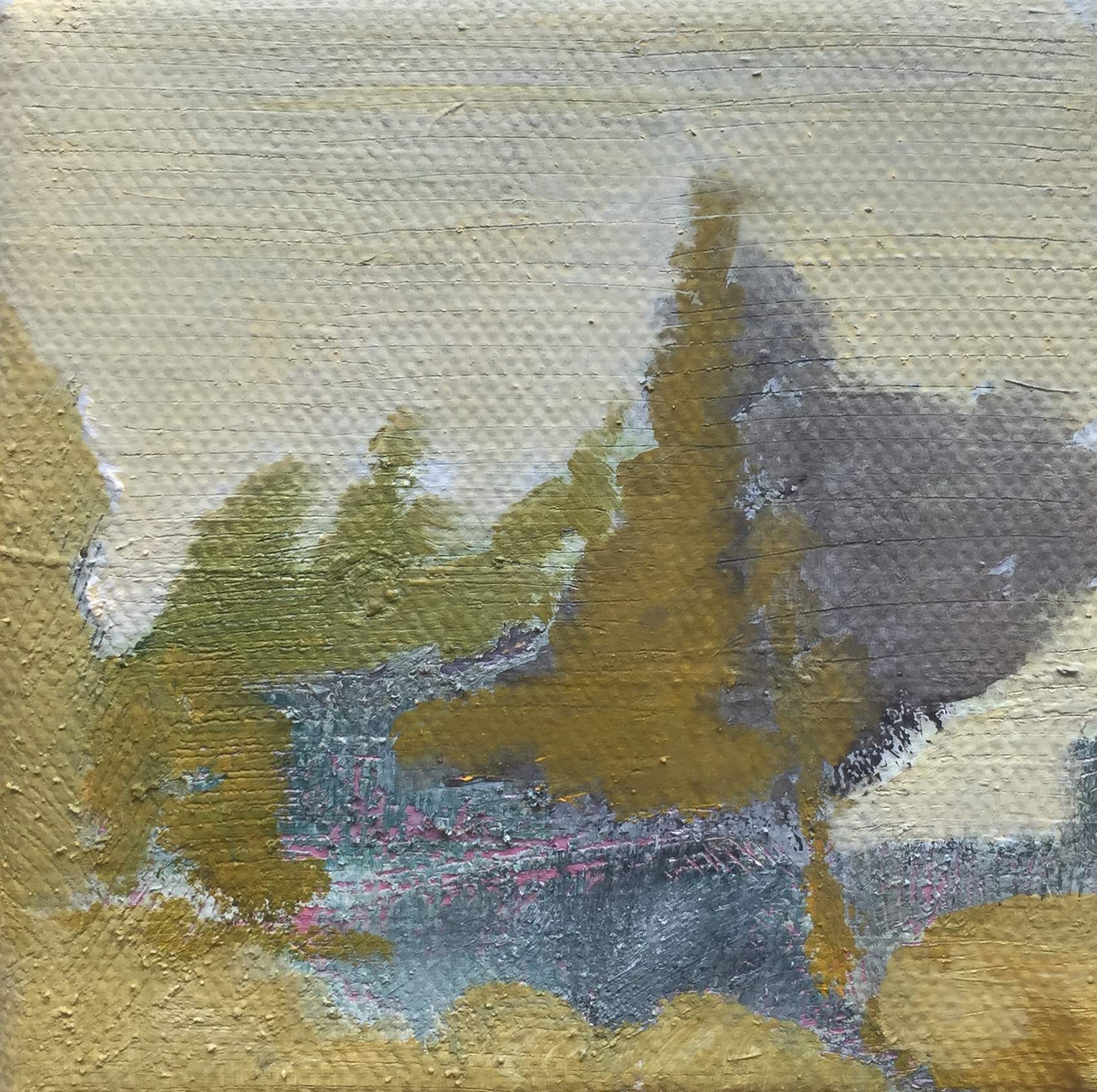 10 x 10 cm, oil paint on canvas