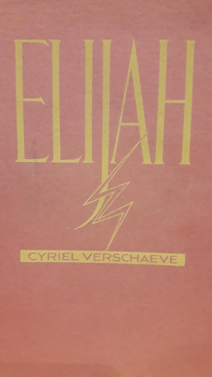 Cyriel Verschaeve - Elijah   / uitgave 1941