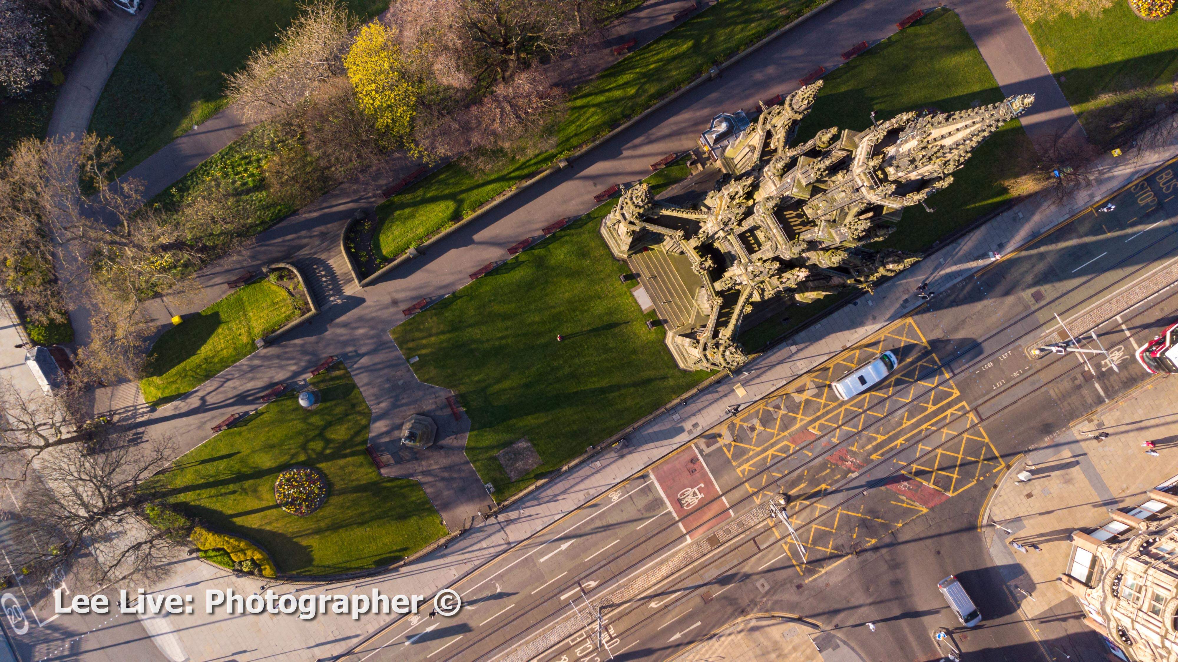 Aerial Drone Videography: The Scott Monument, Edinburgh