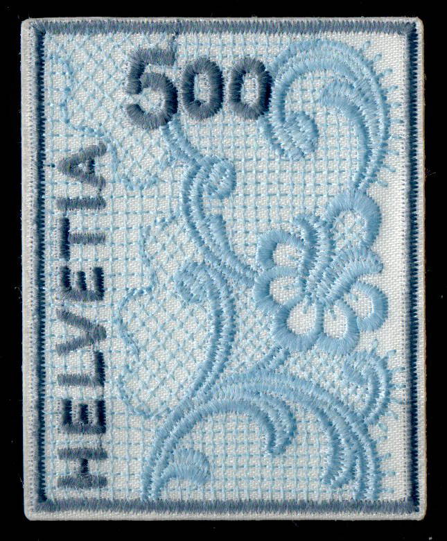 2000 NABA St. Gallen, Stickerei-Marke pf