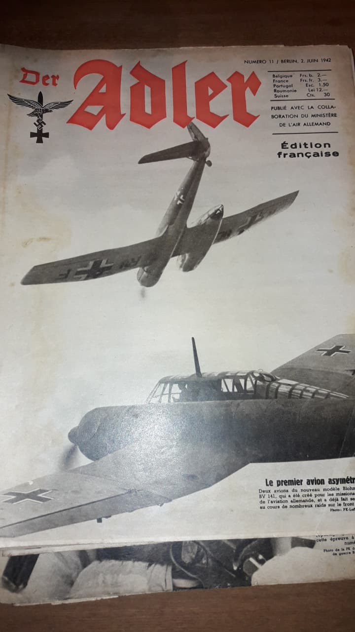 Der Adler 1942 nummer 11 / Franstalig
