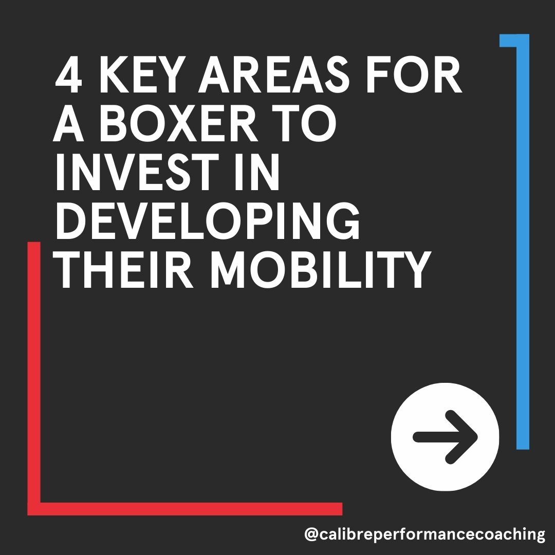 4 Key areas for a boxer to invest in developing their mobility