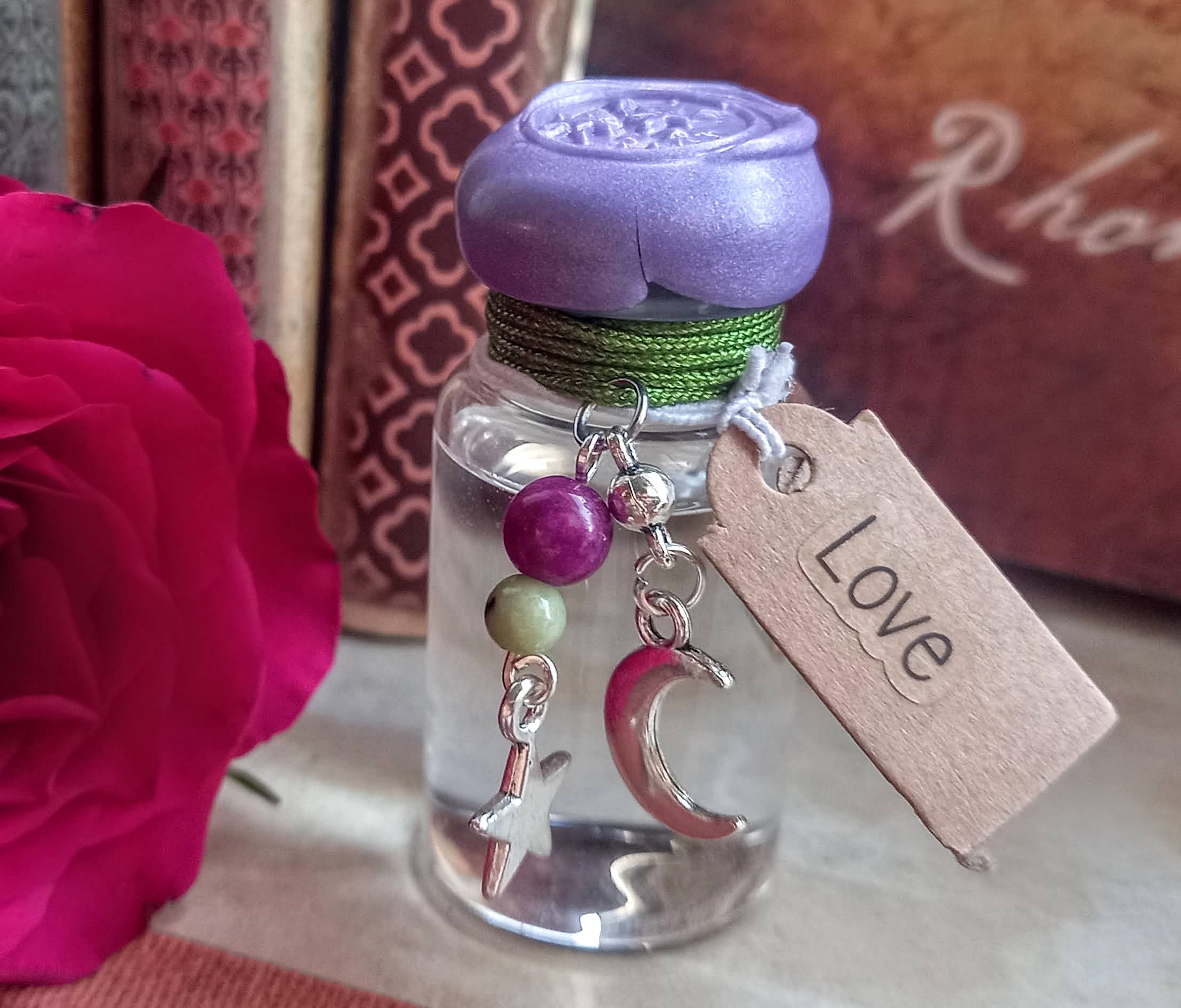 VIAL* Femininity and Intuition - Vial filled with St.Brigid Well Water from an Irish Holy Well.