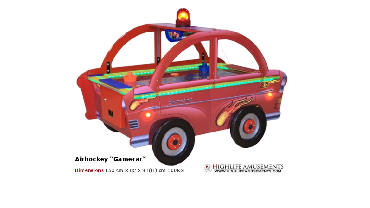Airhockey kids "Gamecar"