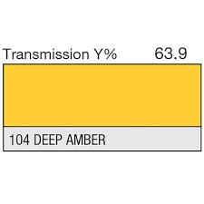 Lee 104 Deep Amber