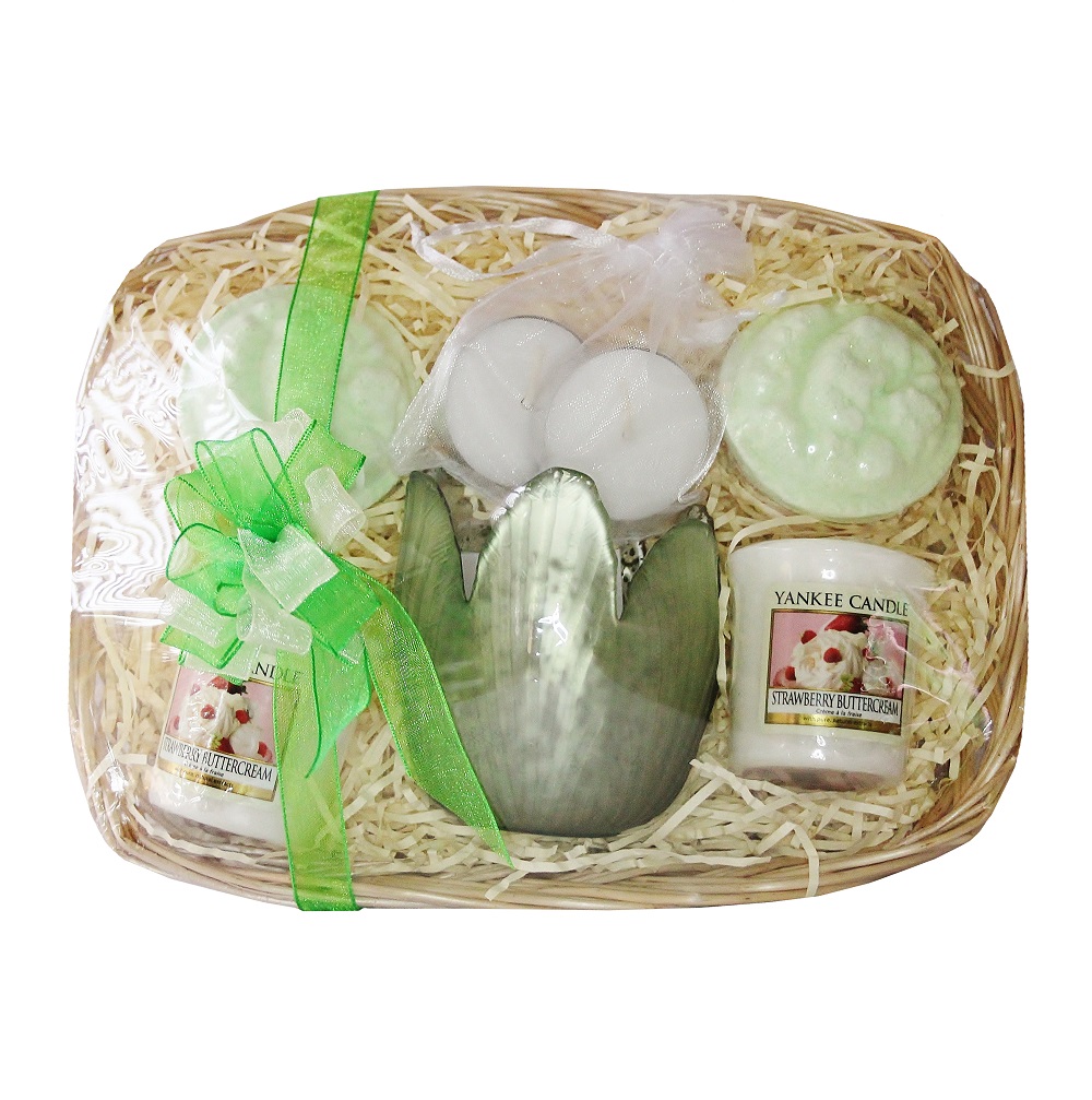 Time to Relax, Gift Basket - Green