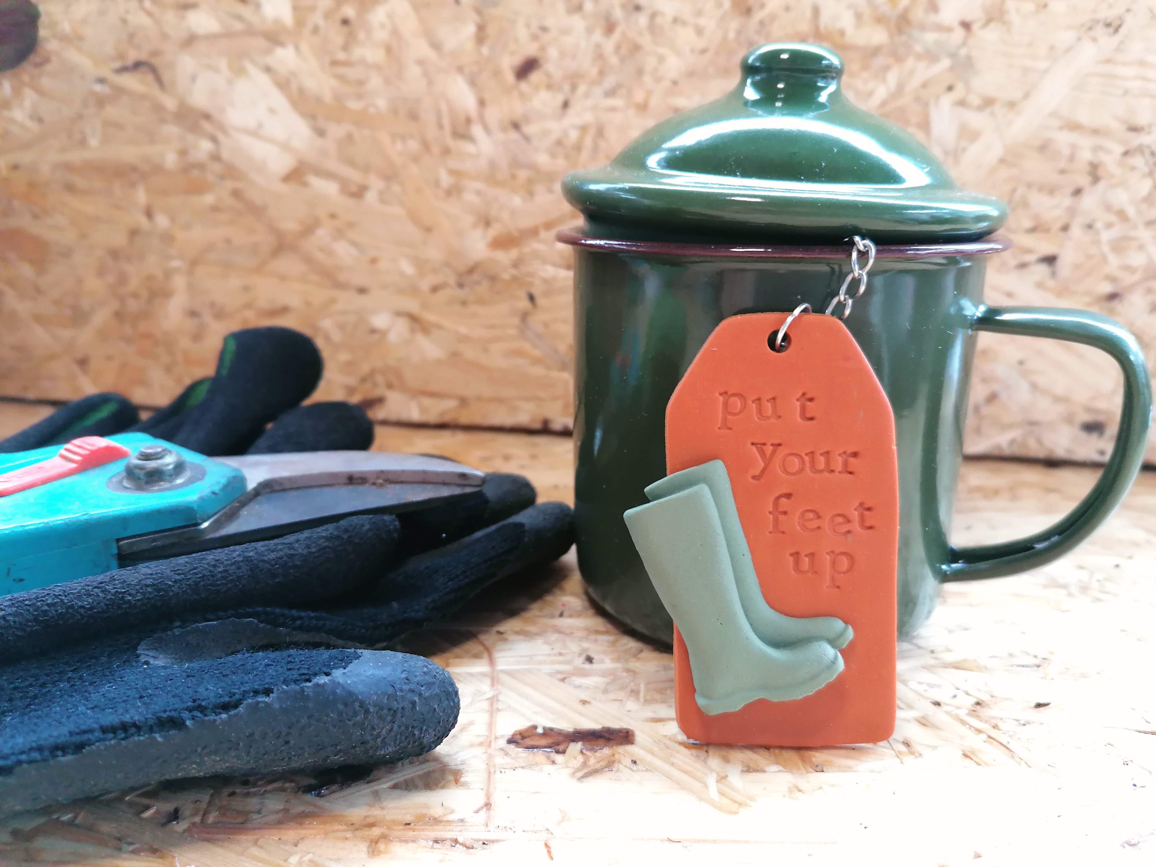 New! Put Your Feet Up Tea Infuser