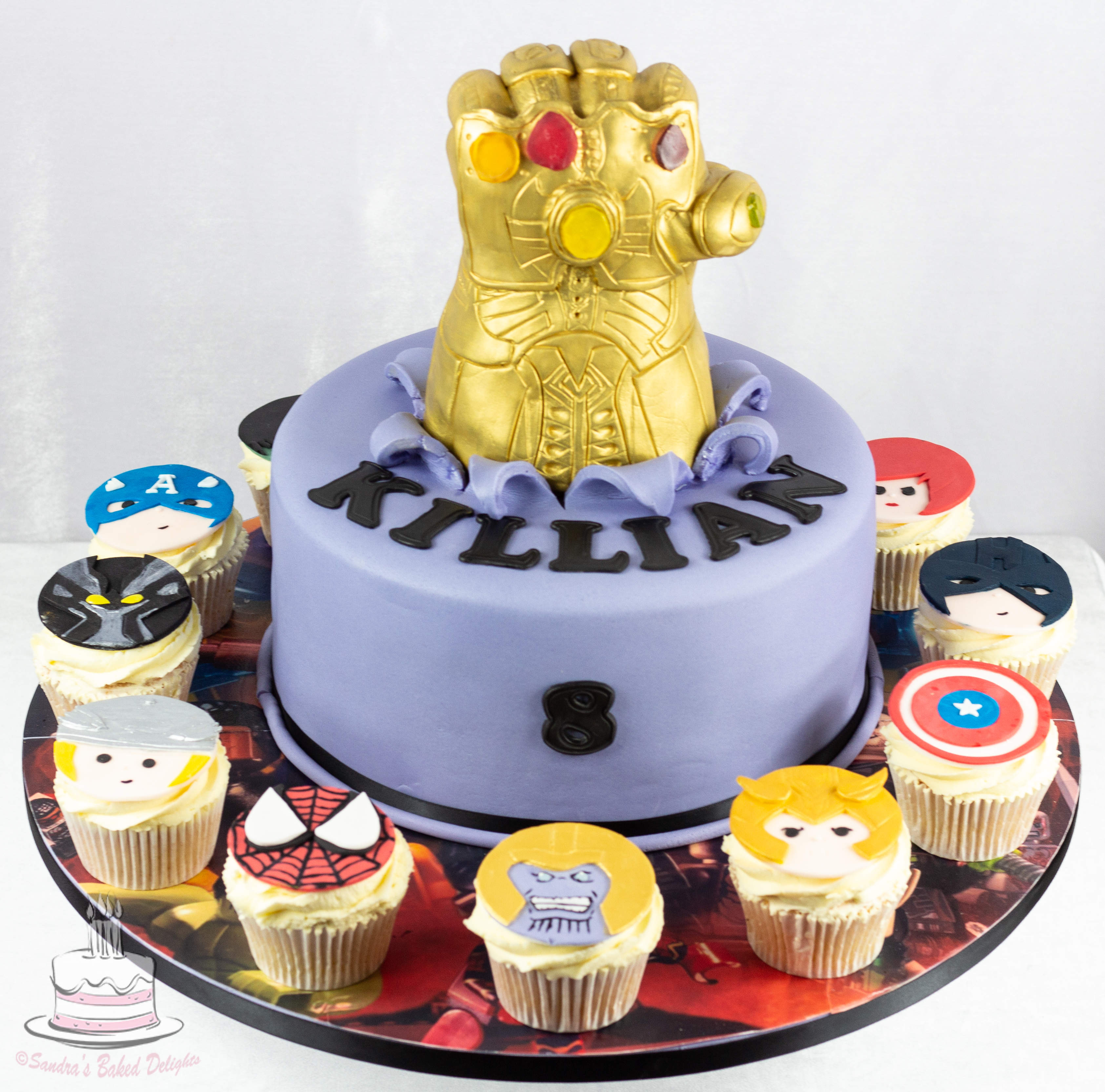 Thanos Cake Topper Infinity War Cake Topper Avengers Cake - Etsy