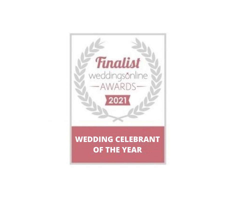 Finalist wedding awards Wedding celebrant of the year 2021 Dublin Ireland