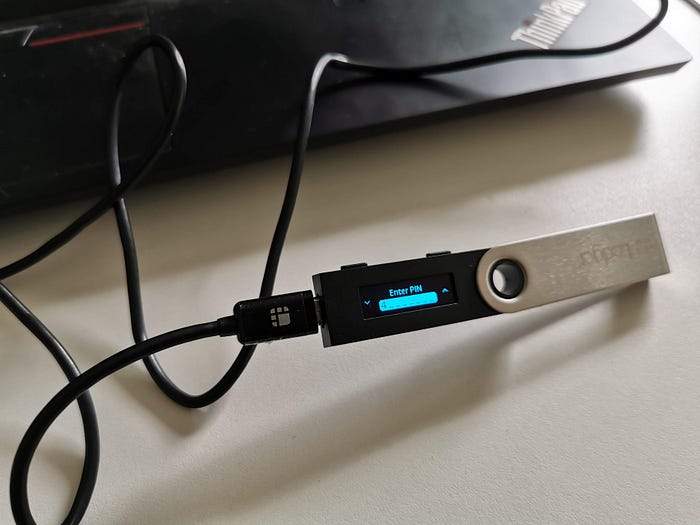 How to start with Nano Ledger hardware wallet