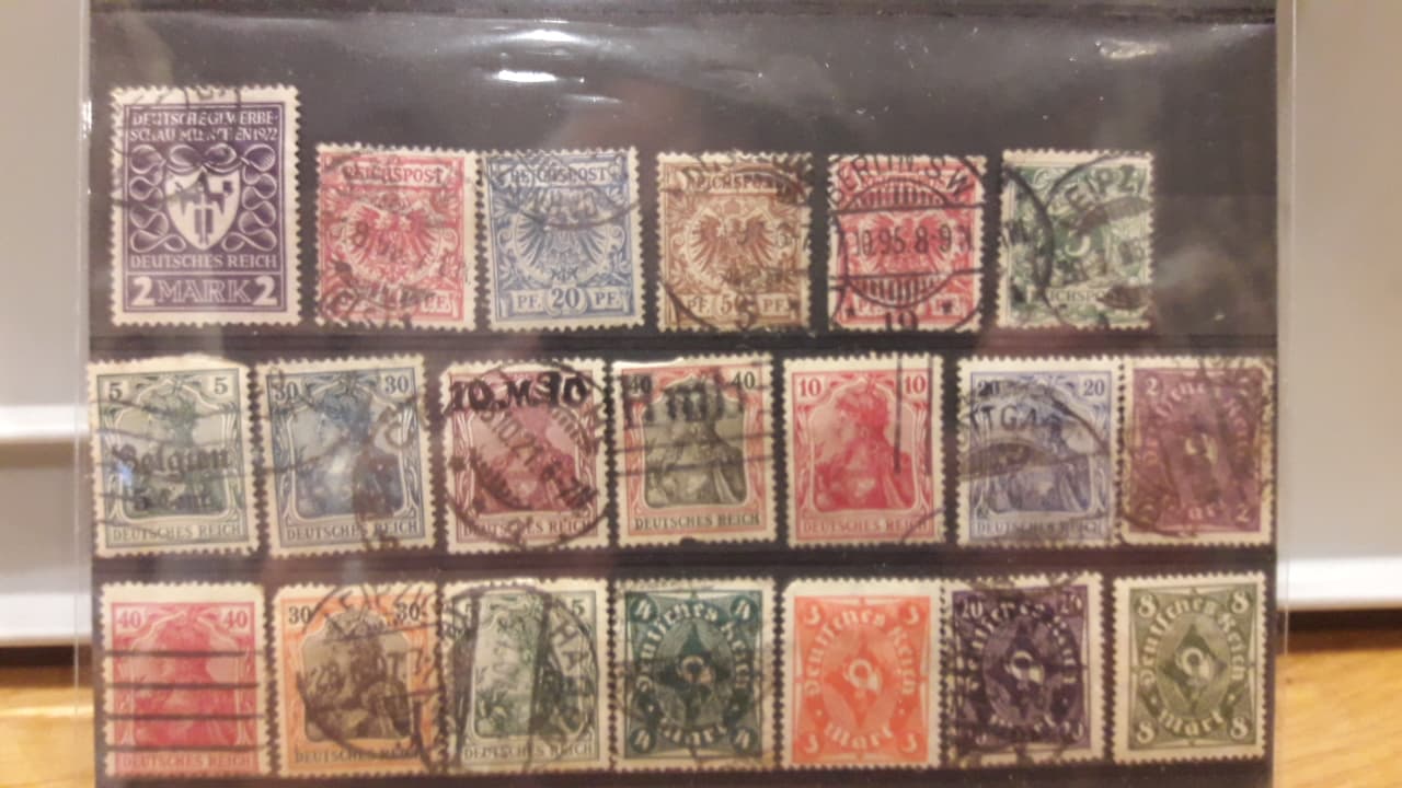 Postzegels Duitse Rijk 1914 - 1932 / Lot 103