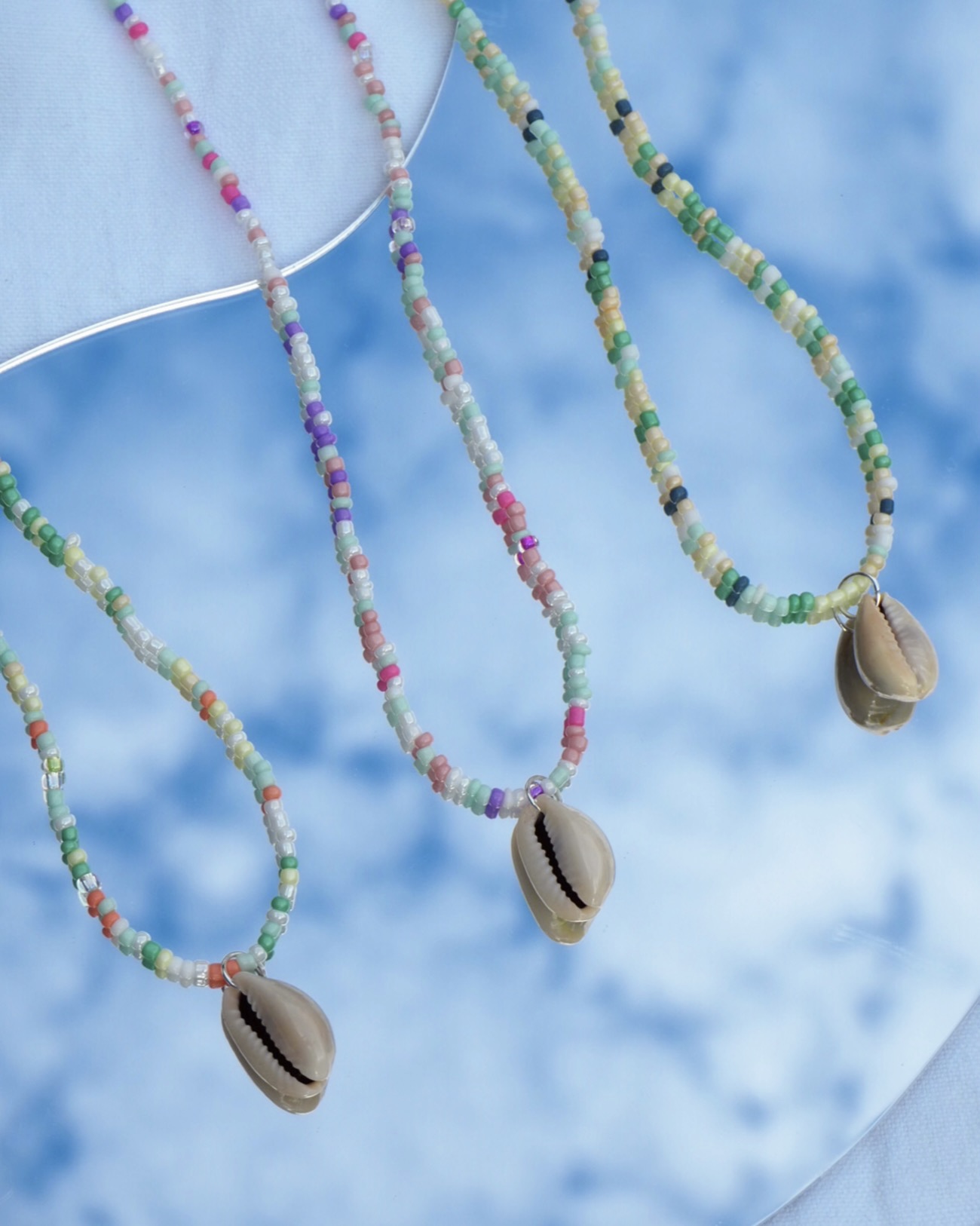 sea shell choker necklace