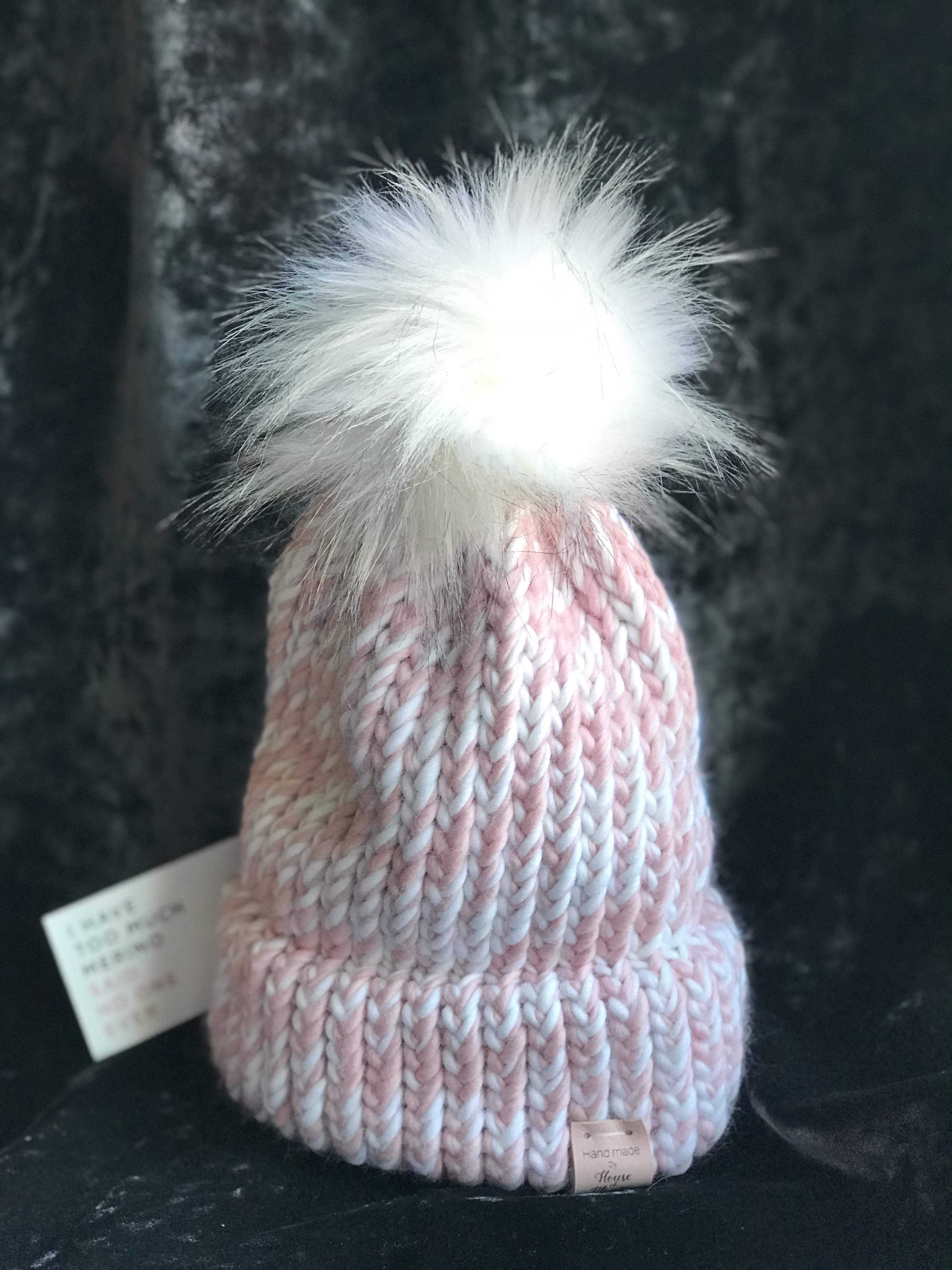 Merino hats - plain knit