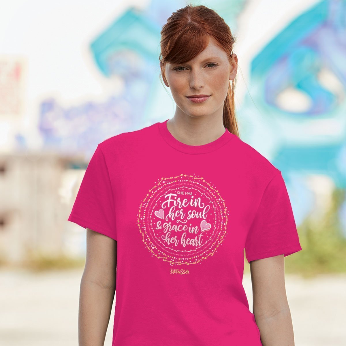 Fire in her Soul - T-shirt